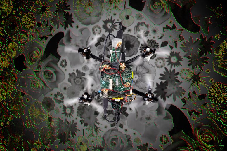Liohi Neuromorphic Chip Powered Autonomous Drone