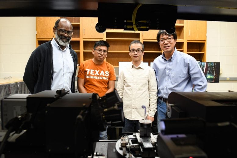 Professor Yijin and Engineers