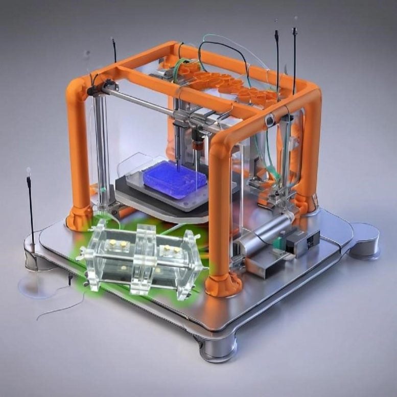 3D Printing Microbial Electrochemical System