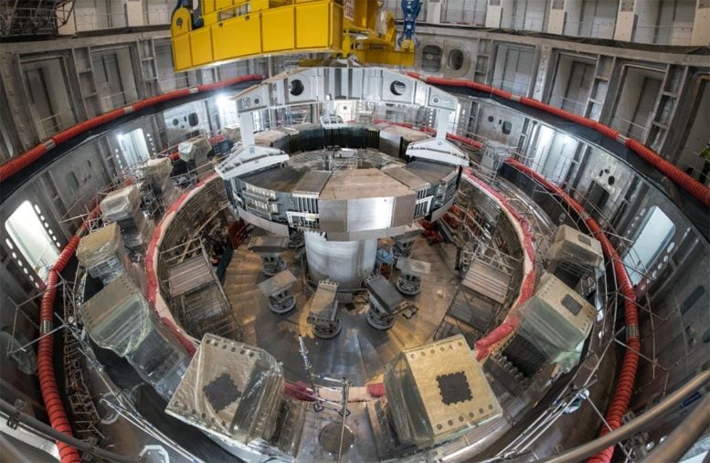 Installation First Superconducting Magnet ITER