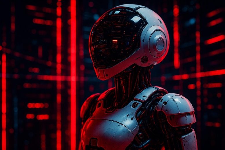 Evil Artificial Intelligence Robot