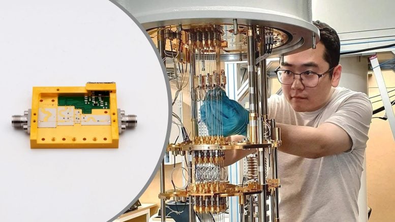 Smart Quantum Computer Amplifier