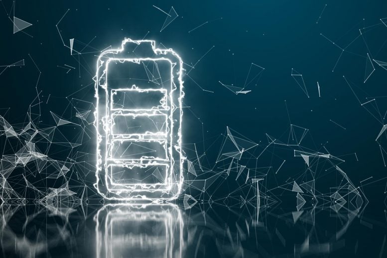 Battery Technology Illustration