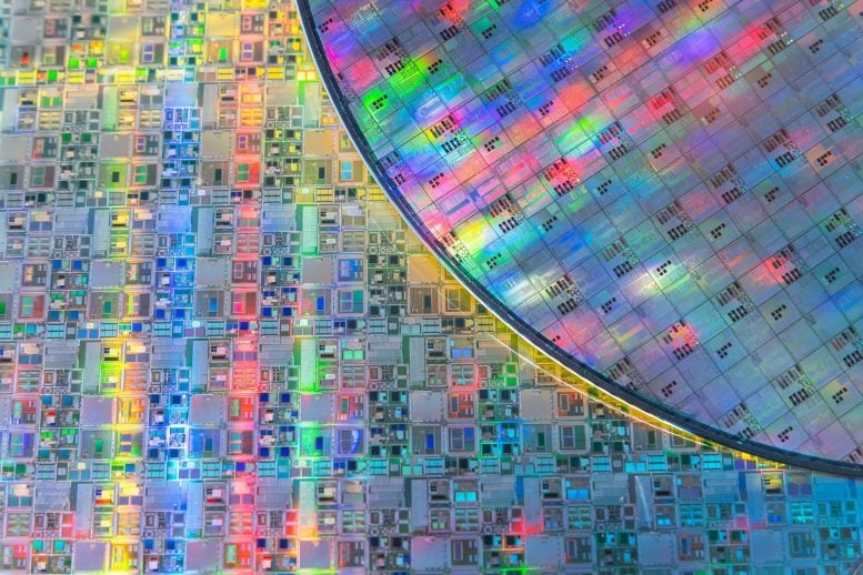 Microelectronics Silicon Wafer Chips