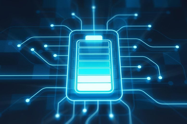Solid State Battery Technology Concept