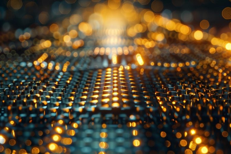 Abstract Memristor Computer Technology Art