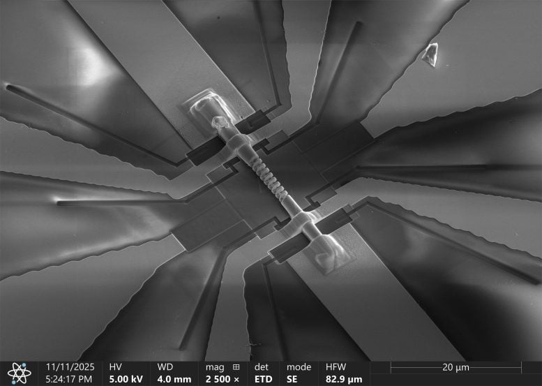 3D Nanostructure Sculpted With Focused Ion Beam