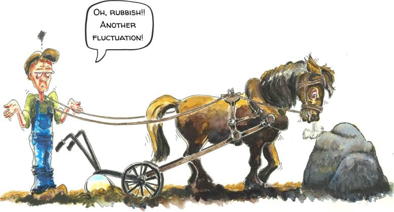 Plowing Workhorse (Qubit) With Obstacles (Fluctuations)