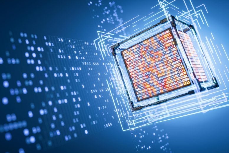 Big Data Analysis Binary Computer Code