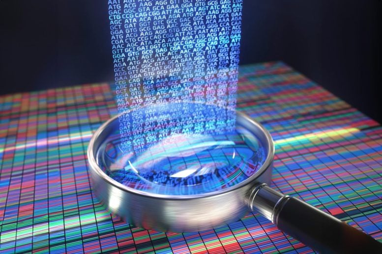 DNA Sequencing Magnifying Glass