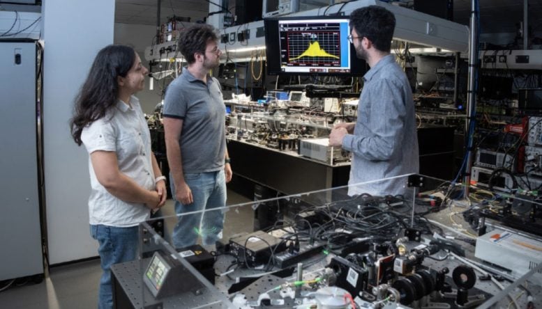 Luana Olivieri, Luke Peters, and Antonio Cutrona
